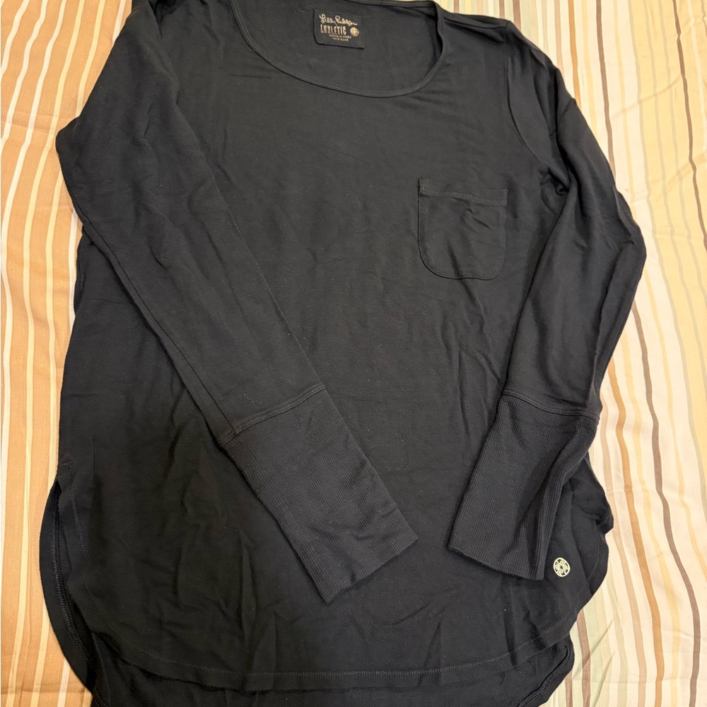Lilly Pulitzer Navy Long Sleeve Tee